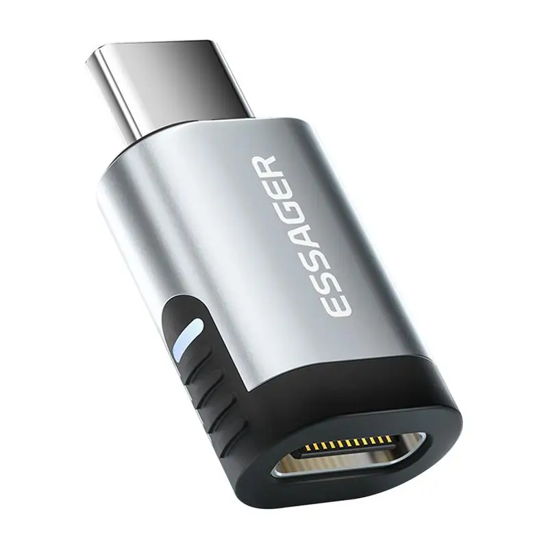 

20Pins Type C Magnetic Adapter Type C Connector Support PD 100W Fast Charge USB 3.1 10Gb/s Data Transfer And 4K 60Hz Video