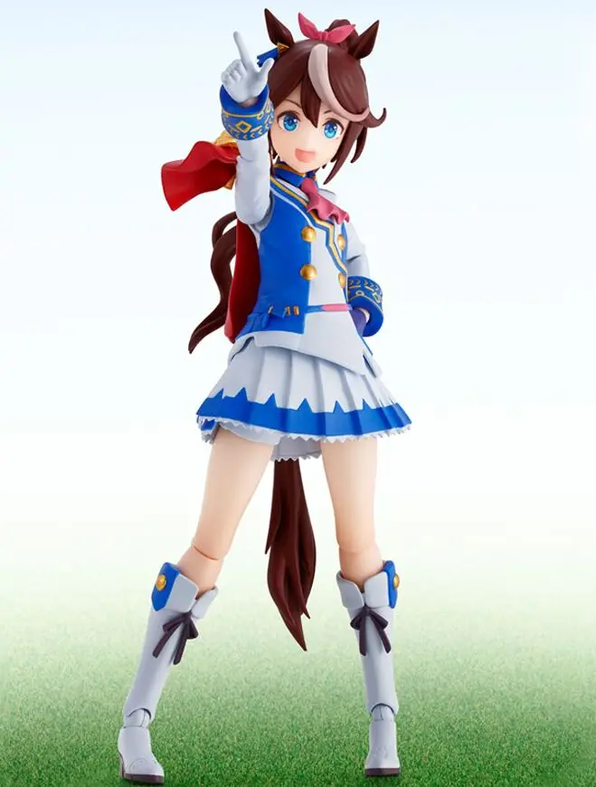 

Original SHF Pretty Derby Tokai Teio PVC Action Figure Anime Model Toy Doll 1/12