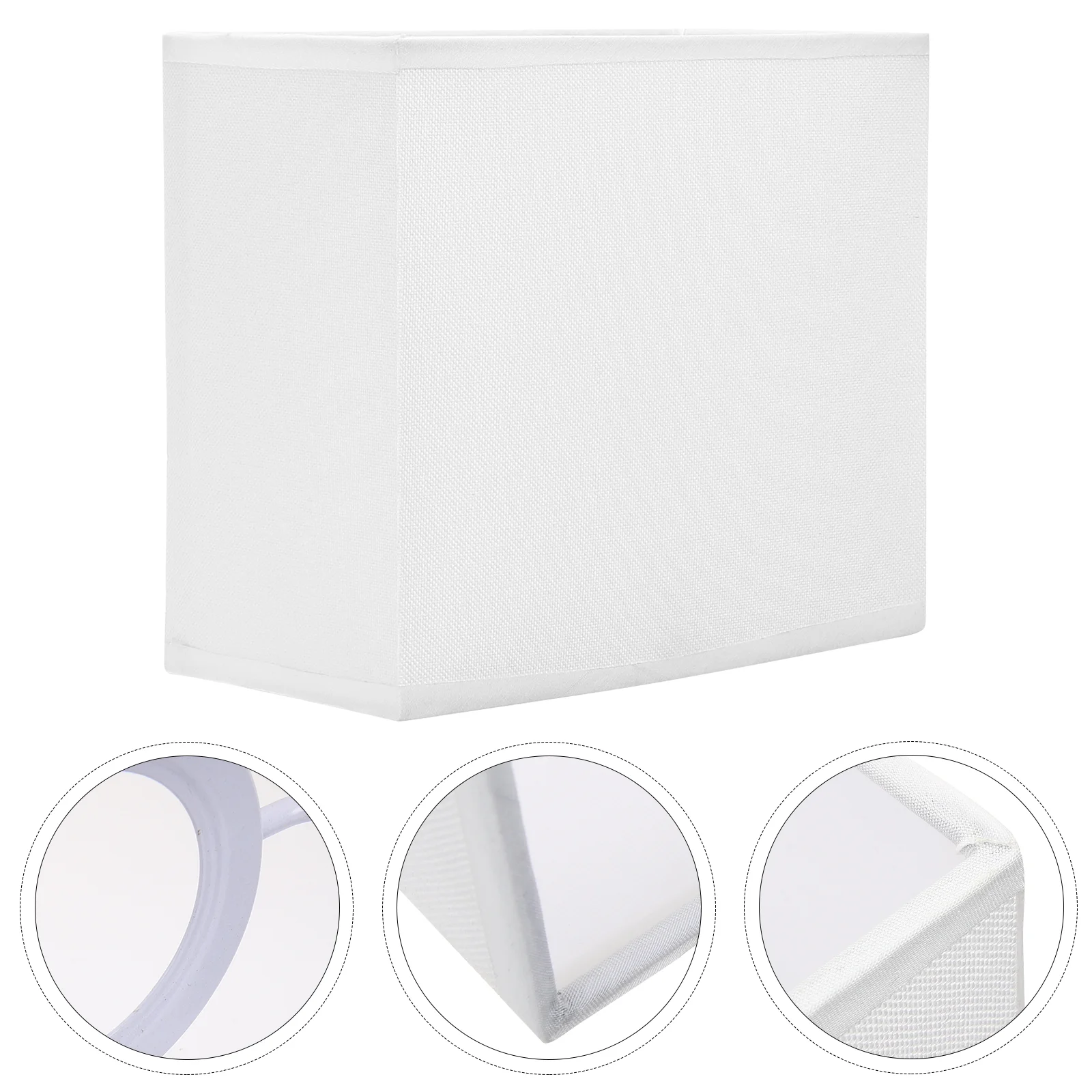 

Lampshade Shades Floor Table Light Accessories Replacement Fabric Cover Bedside Rectangle