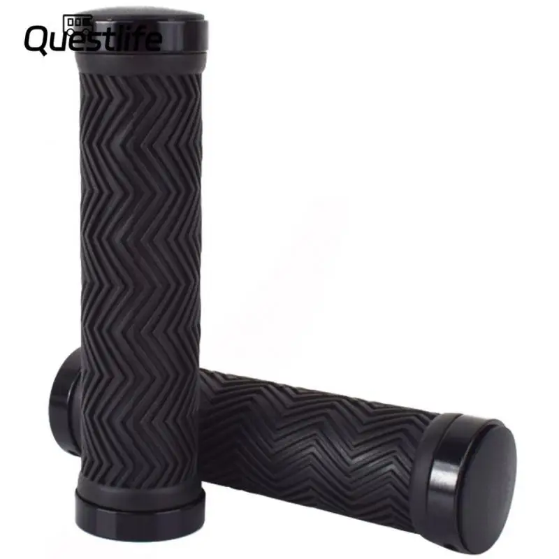 

Aluminum Alloy Bicycle Grips Anti-slip Bicycle Handles MTB Cuffs Shockproof Bicycle Handlebars Cover Mountain Bike Accessories
