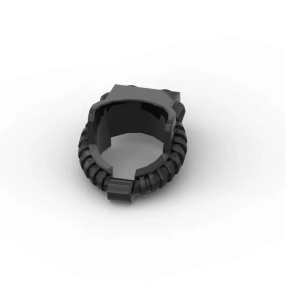 Фото Набор строительных блоков MOC 10 шт. 6158 Fire Idea: высокотехнологичный дыхательный шланг для дайвинга, аксессуары для шлема, игрушка-конструктор, подарок для детей №4