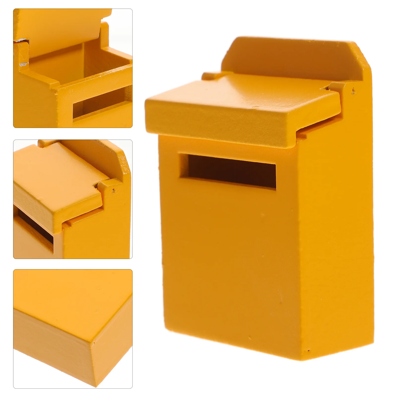 

House Mailbox Kids Tiny Figurine Decor Toy Decorative Landscape Model