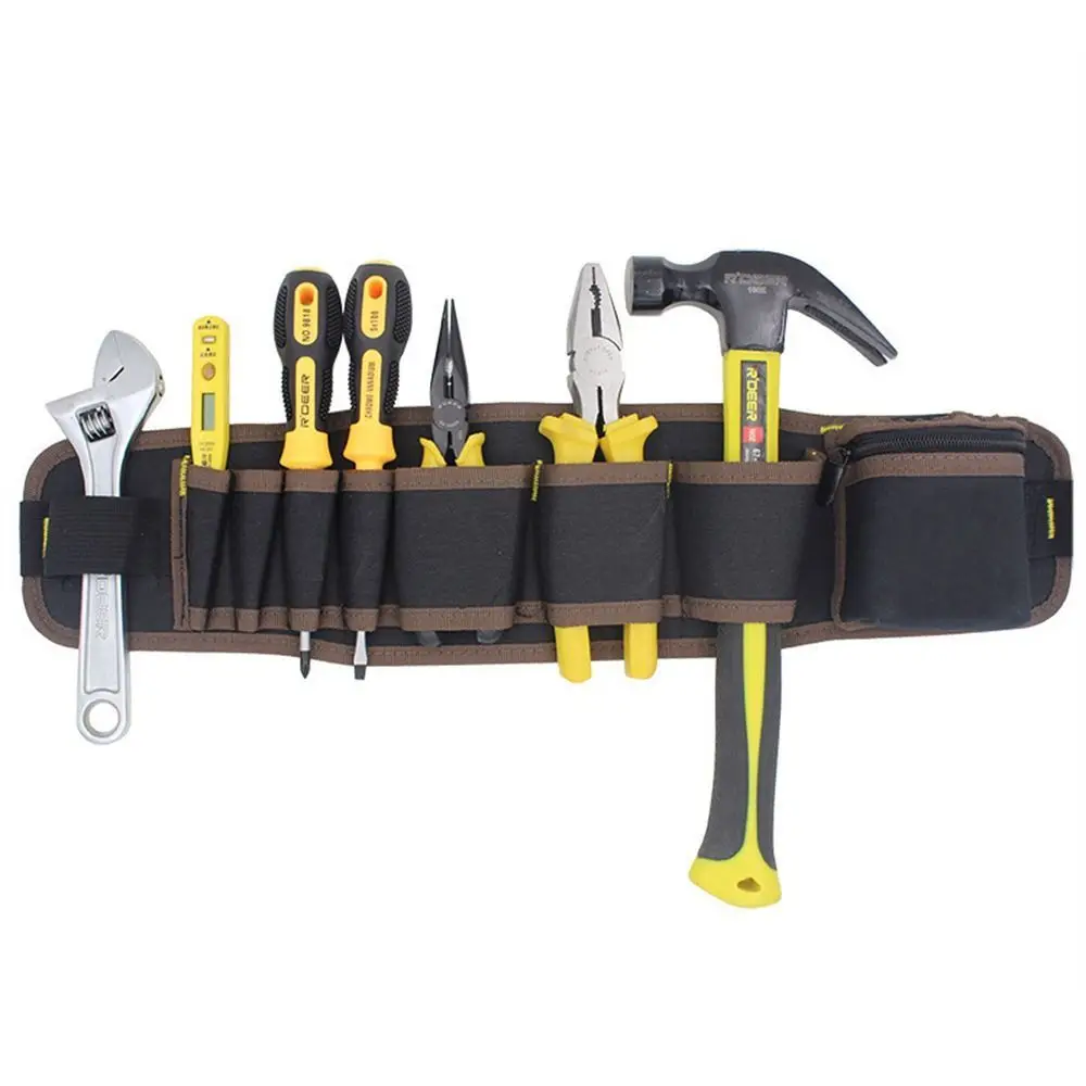 

Electricians Tool Waist Bag Multifunctional Waterproof Tool Bag Multi-color Oxford Cloth Repair Pouch Hardware Tool Pouch