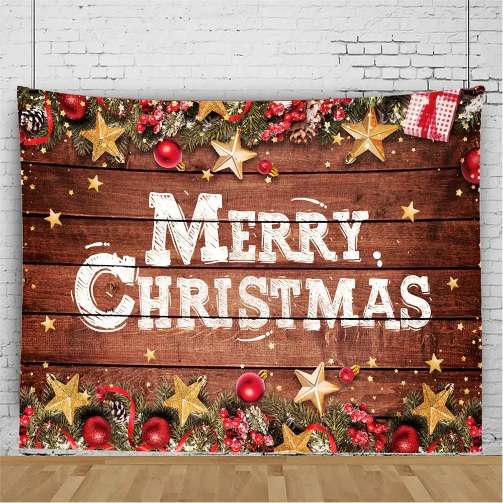 

Christmas Tapestry Polyester Wall Hanging Tapestry Xmas Home Decoration Fabric Banner Wall Cloth For Bedroom Dorm Living Room