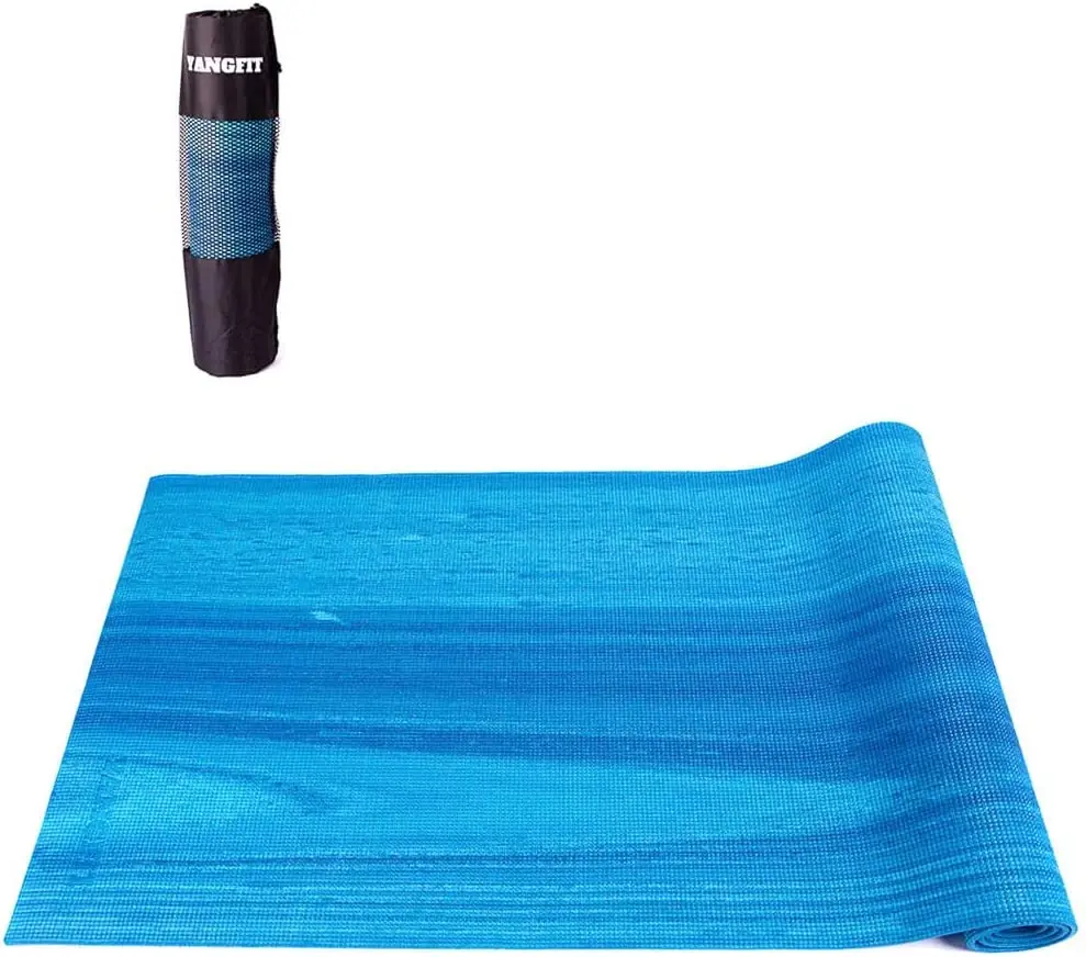 

Tapete Yoga Mat Pilates em PVC 6mm Rainbow Com Bolsa