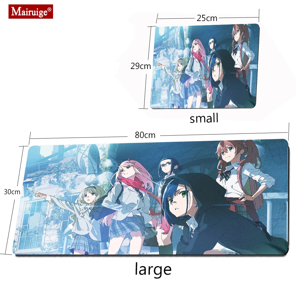 

Zero Two Sexy Mouse Pad Darling In The Franxx Laptop Computer Mousepad Gamer Teclado Pad Desktop Mat Gaming Keyboards Mouse Pad