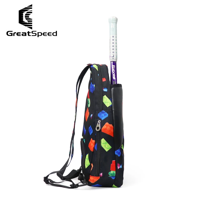Greatspeed Tennis Backpack with Sneakers Compartment Adult Children Shoulder Racket Sport Bags Badminton Tennis Bag