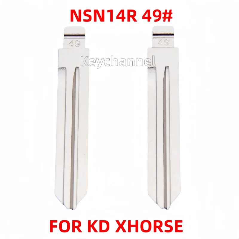 

10 Шт. NSN14R KD Откидные Ключи От Автомобиля Из Латуни Для Nissan Новой Модели KeyDIY Xhorse Лезвие Дистанционного Ключа Без...
