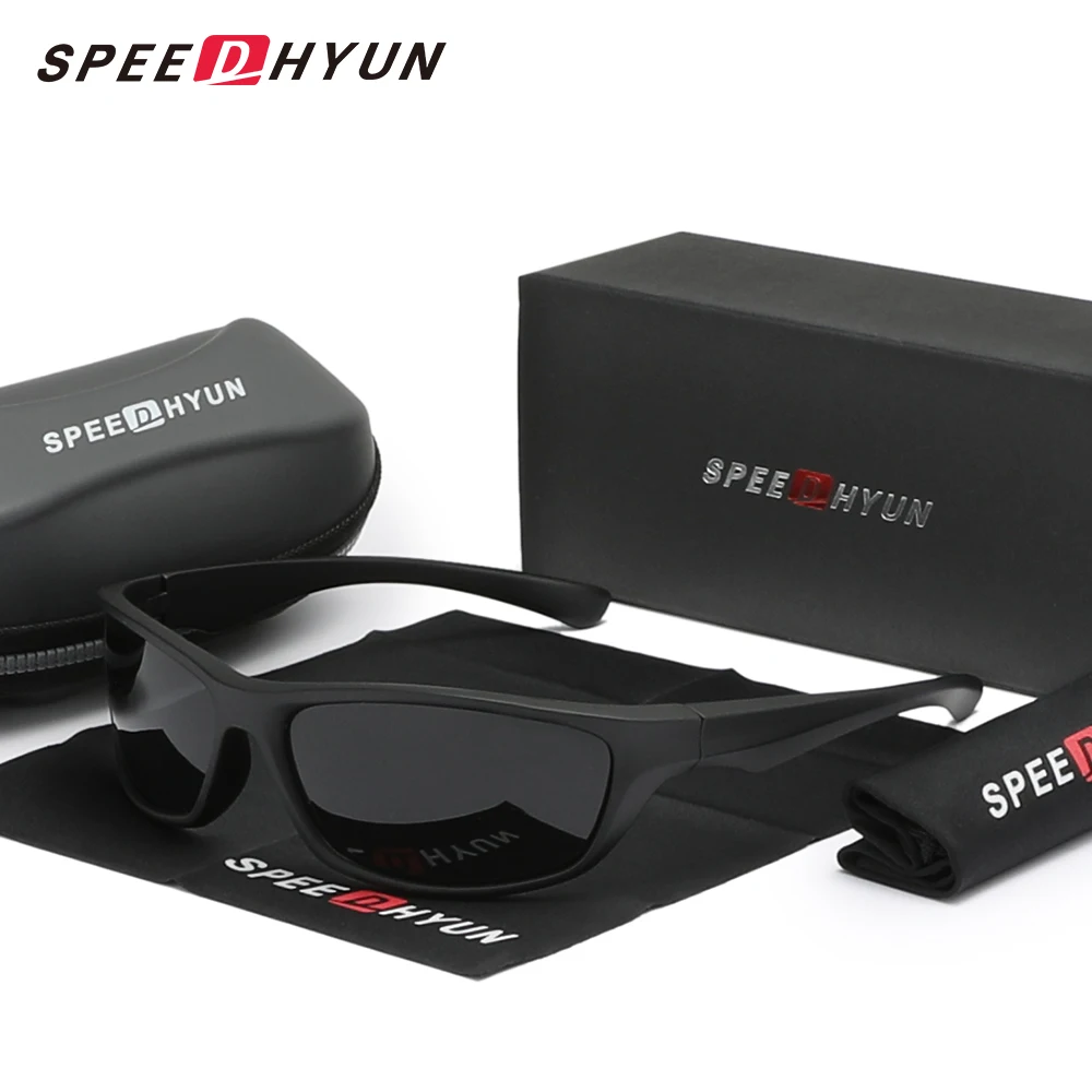 Поляризованные солнцезащитные очки Speedhyun для мужчин и женщин модные