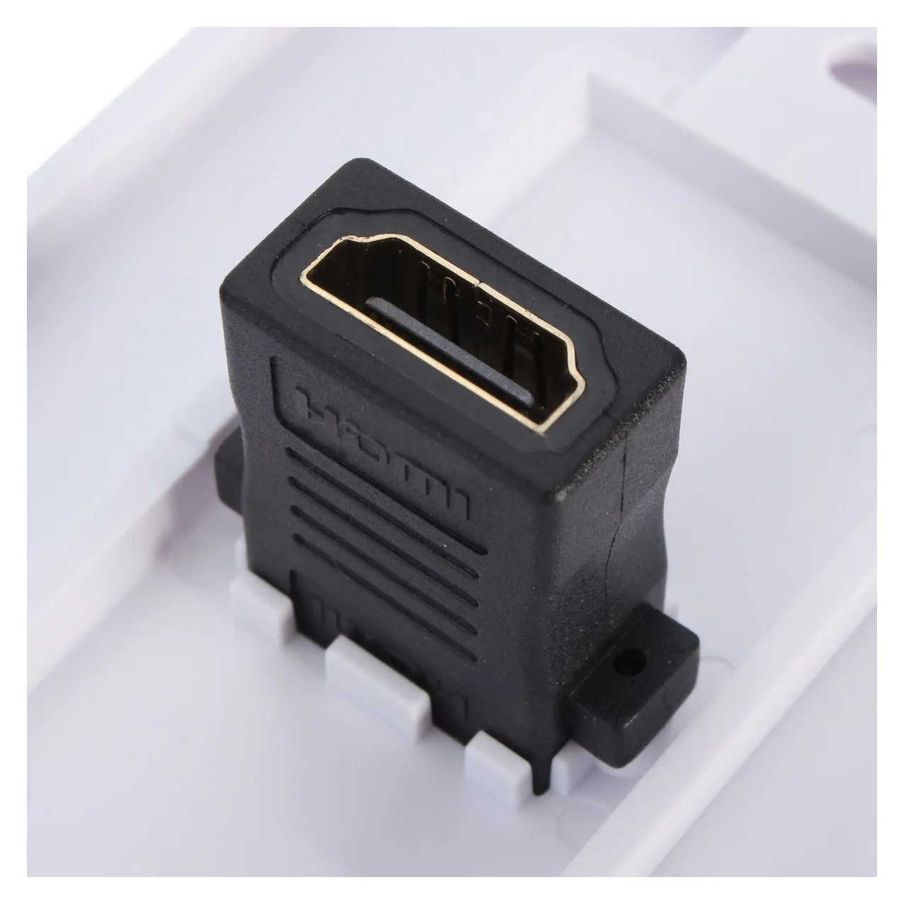 Новая 1-портовая настенная лицевая панель HDMI крышка панели соединитель розетки