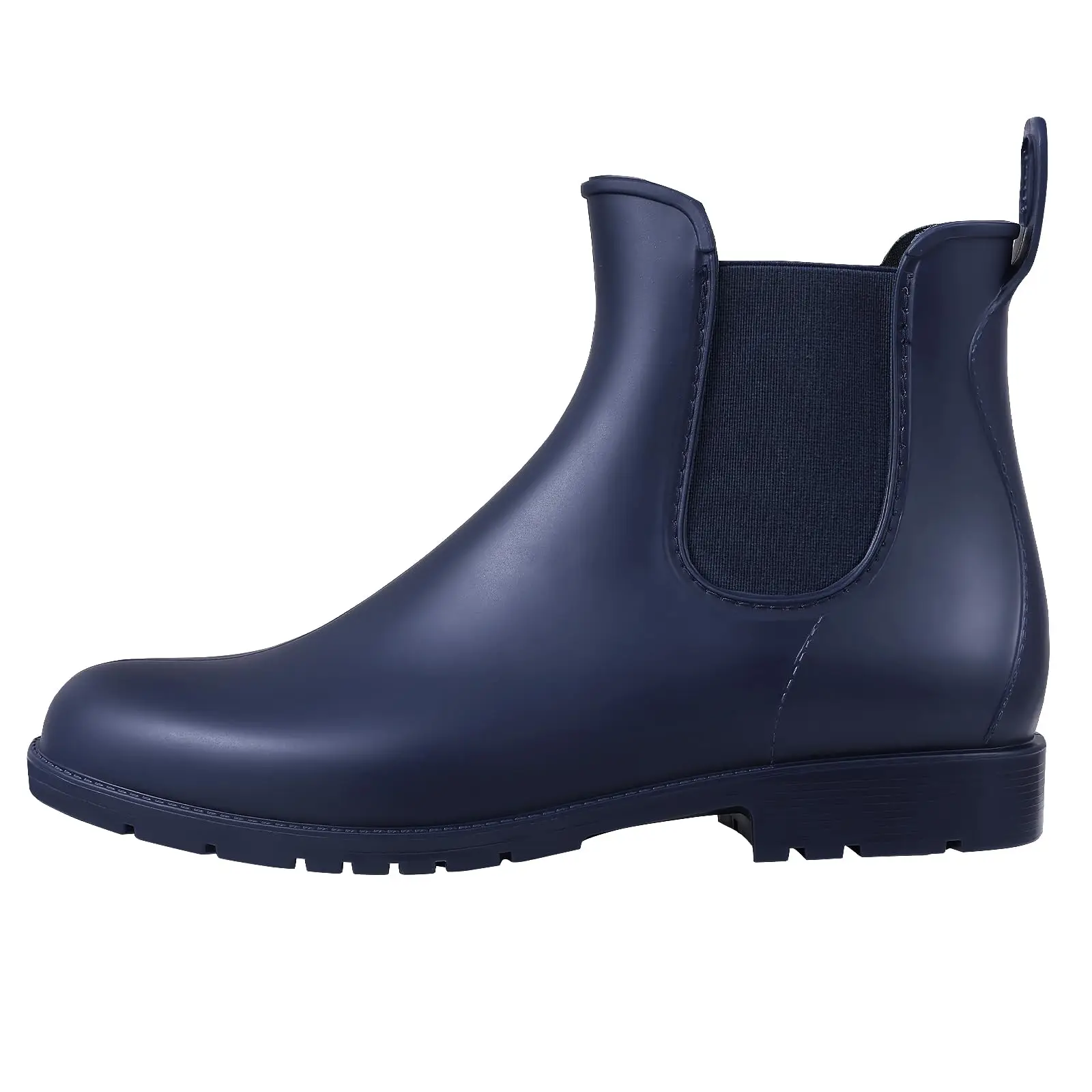Evshine, zapatos de lluvia cortos a la moda para mujer, nuevas botas Chelsea para mujer, Botas de lluvia impermeables antideslizantes para exteriores, botines de goma Sodt