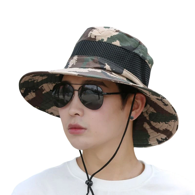 

Big Eaves Hat Summer Sunshade Fisherman Sunscreen Outdoor fishing Waterproof Quick drying Breathable Umbrella Cap Men