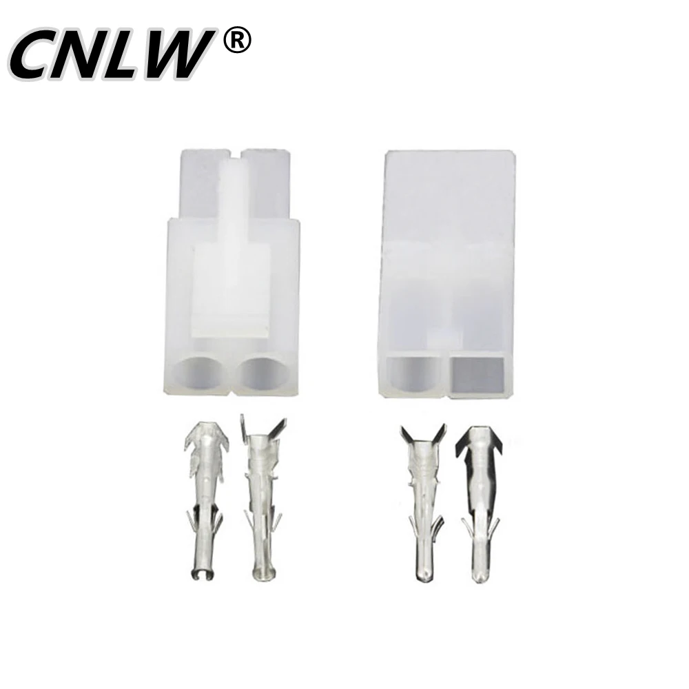 5/10 Sets 2 Pin/Way L6.2-2P Connector Plug Male and Female Air Docking Connector 6.2mm Pitch Electrical Connector