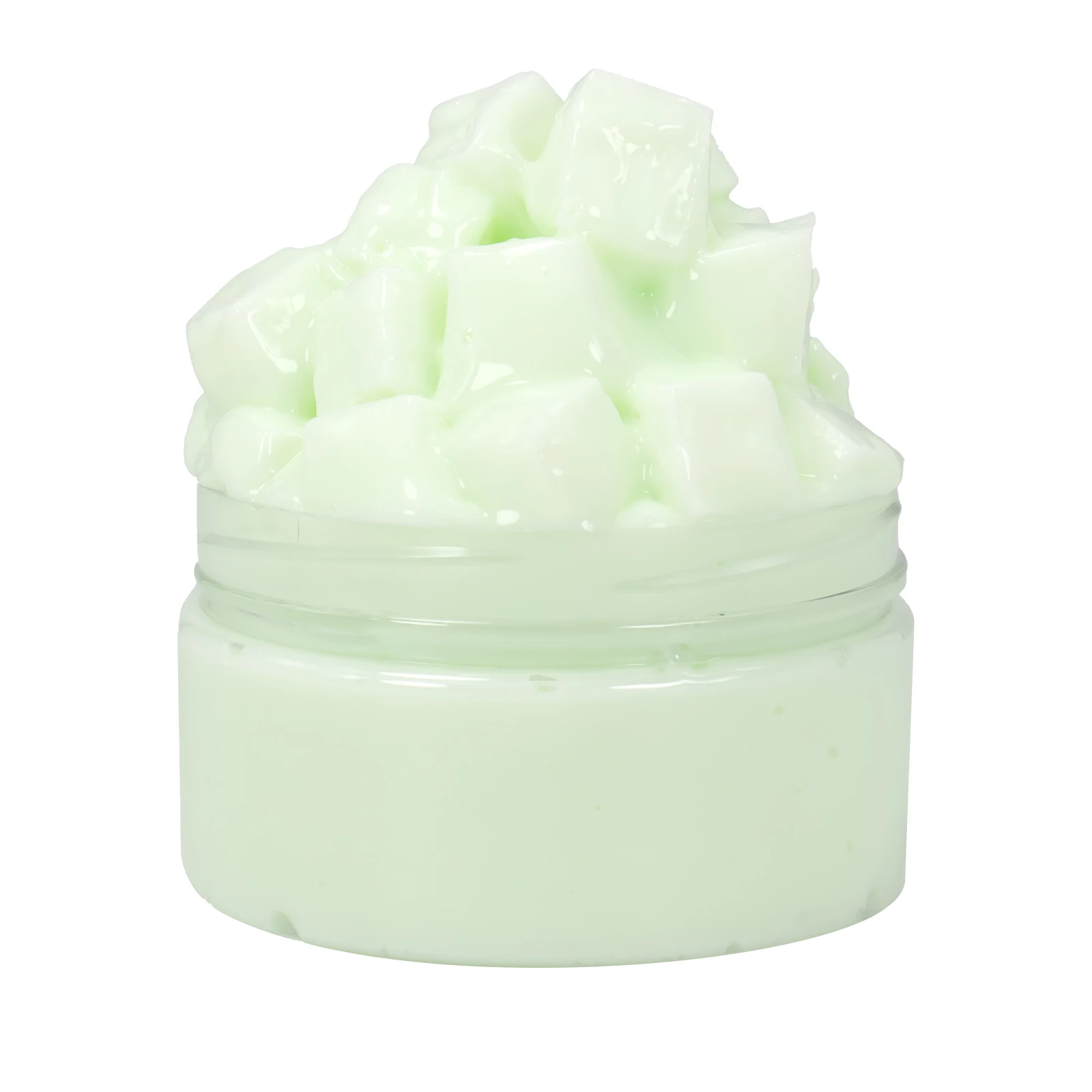 Набор Jelly Cube Crunchy Fluffy Slime — суперэластичная антистрессовая игрушка набор слизи с