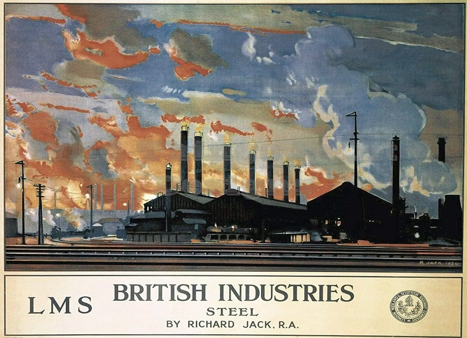 British Industries Steel Decor Signs 12x8 Inch Metal Tin Sign