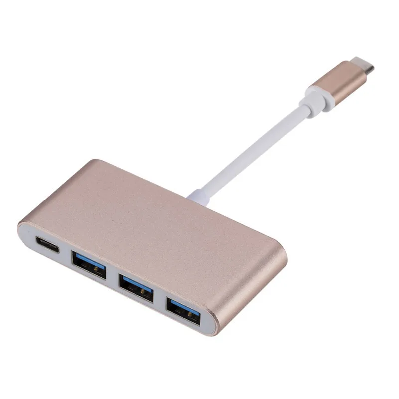

Высокоскоростной адаптер USB 3.0 Type-C на 3 порта USB 3,1 для нового MacBook 12 дюймов Google Chromebook Pixel