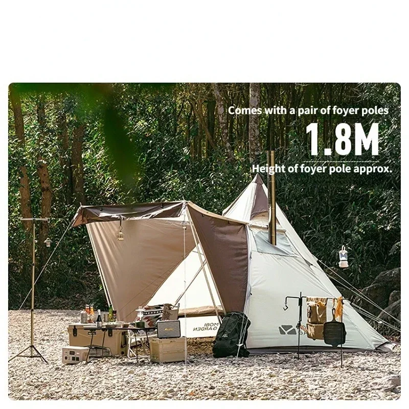 Mobi Garden Nature Hike Кемпинговая палатка Пирамида Очень толстая со снежной юбкой