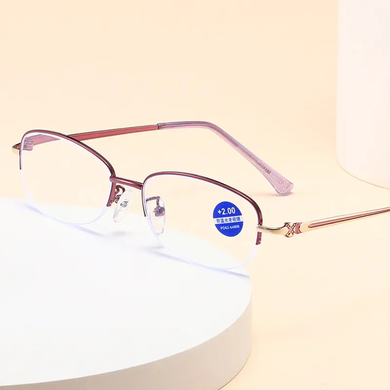 Элегантные антисиние очки для чтения женские классические против усталости
