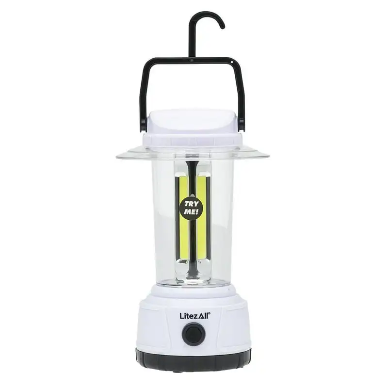 

Lumen COB LED Camping Lantern Powered by 4 D Batteries