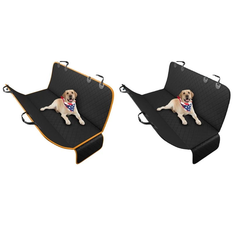 

124B Pet Auto Seat Cushion Dog Safety Protector Rear Back Seats Safety Mat Anti-slip