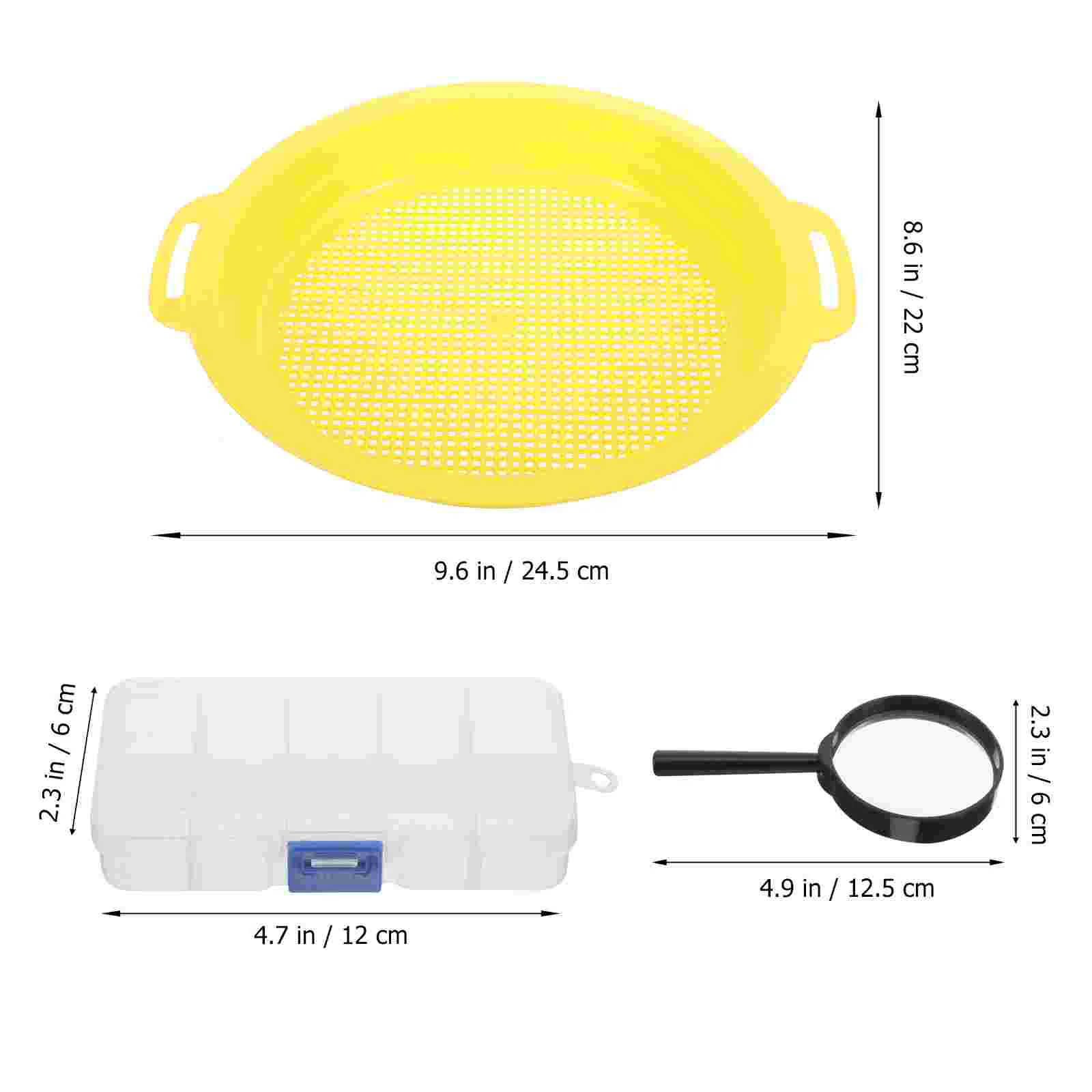 Просеивание для просеивания песка золото сито шахты пластиковый фильтр