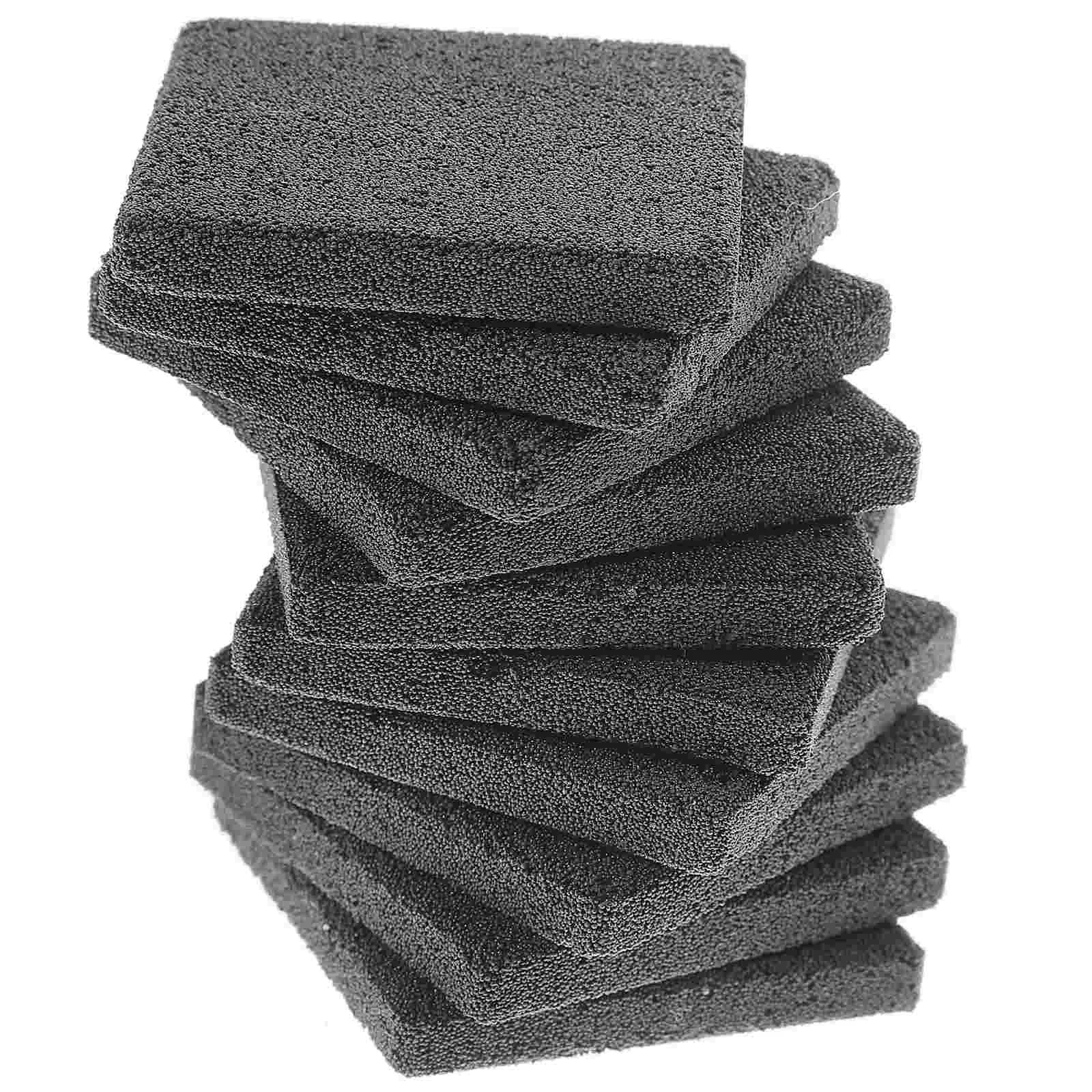 

10 Pcs Square Stand Ceramic Frag Shelf Coral Support Frag Bracket Ceramic Coral Frag Tiles Ceramic Coral Stand