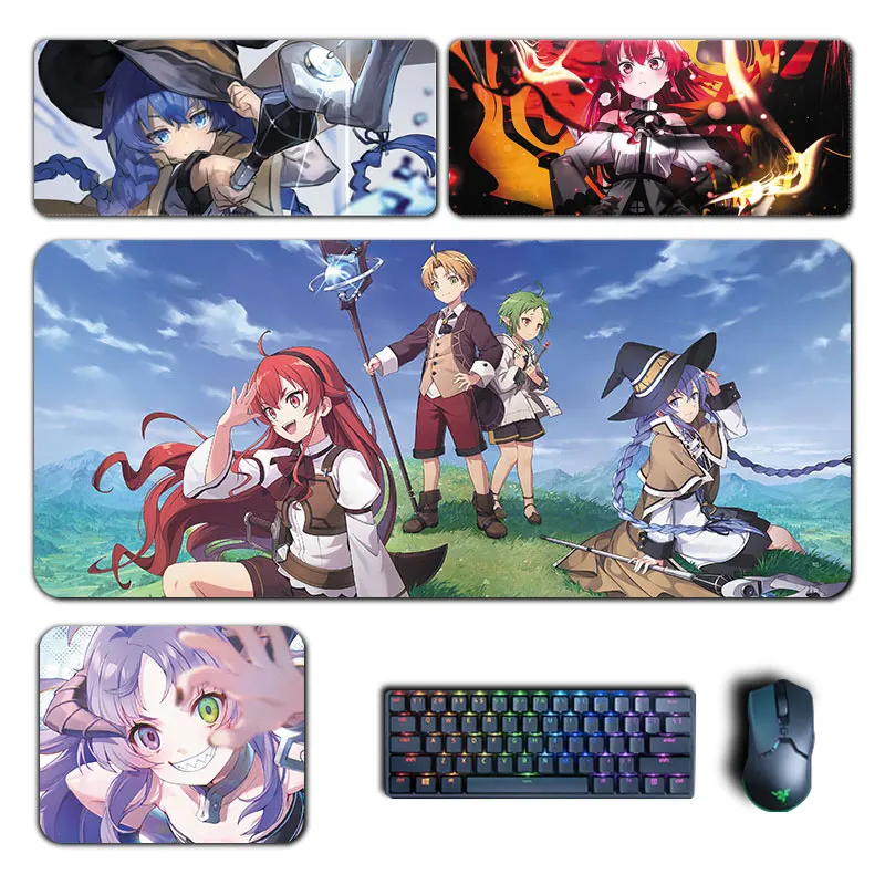 

Игровой коврик для мыши Mushoku Tensei с надписью «безворсовые»