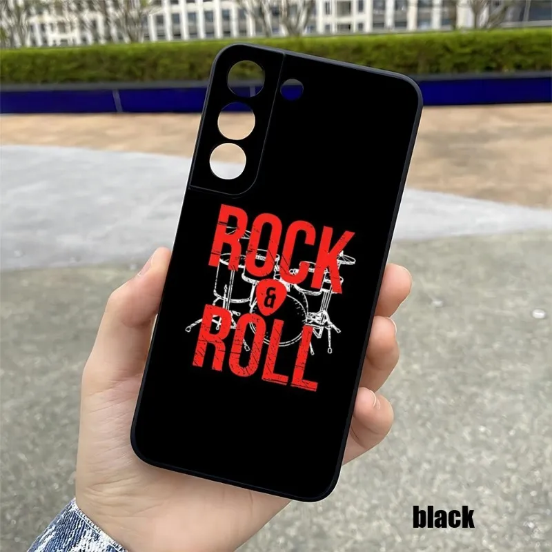 

ROCK N ROLL OLD SCHOOL Phone Case For Samsung S23 Note 20 10 S30 S 22 10E Fe Pro Plus Ultra A12 A42 A71 A91 Hot Silicon Cover