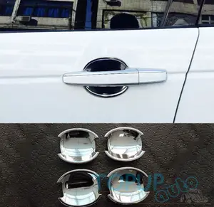 FIT FOR 2015-DISCOVERY SPORT CHROME DOOR HANDLE BOWL COVER CUP CAP CAVITY TRIM FIT FOR 2015- LAND ROVER DISCOVERY SPORT
