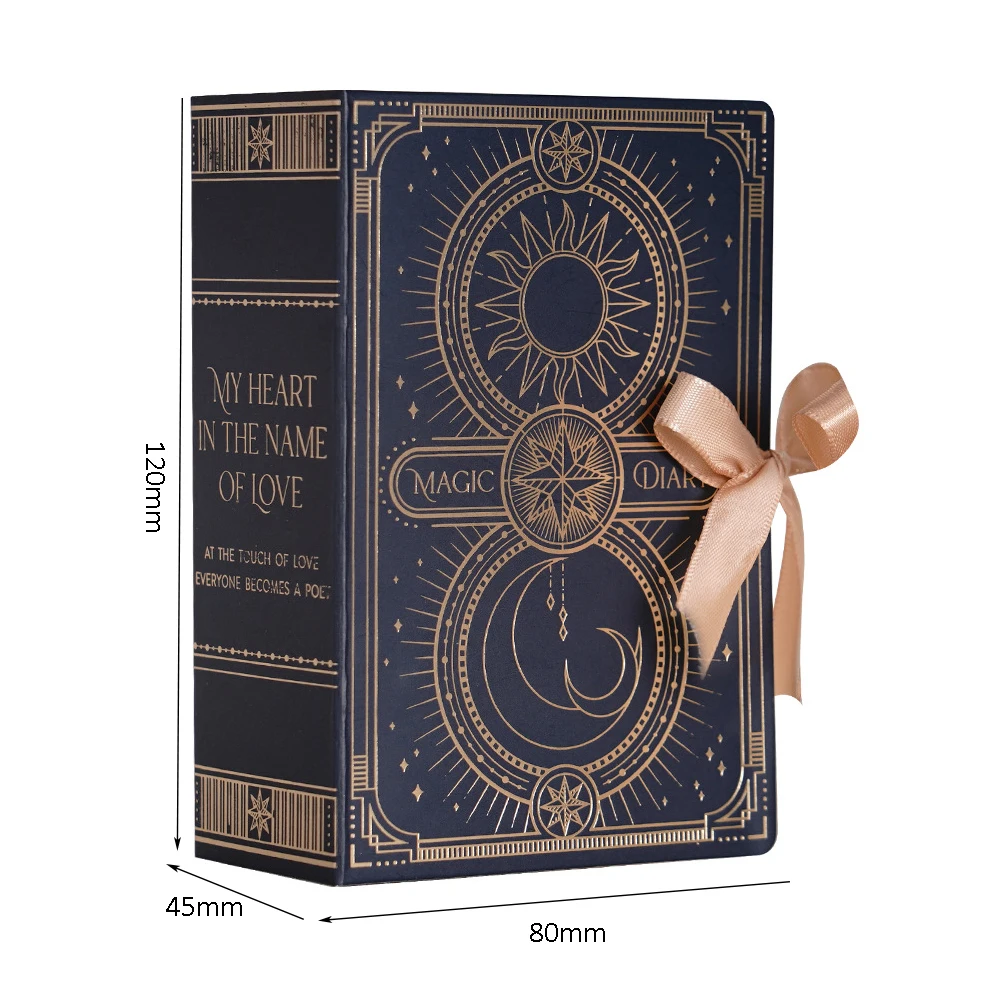 

Подарочная коробка книга крафт-бумага
