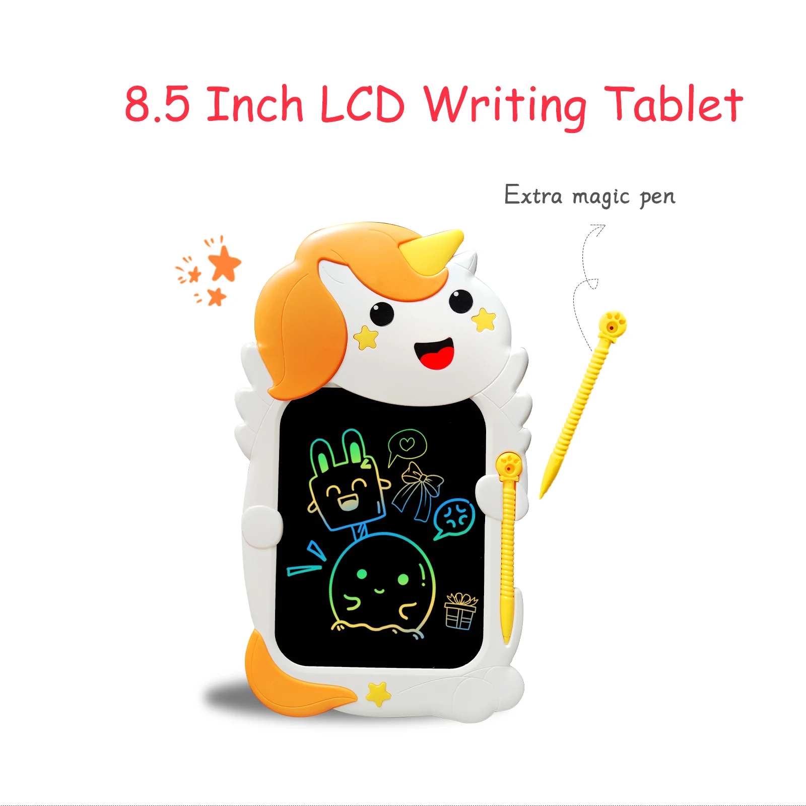 

8.5Inch Cartoon Colorful Handwriting LCD Writing Tablet Kid's Drawing Board Electronic Pads Educational Toys Gifts For Children