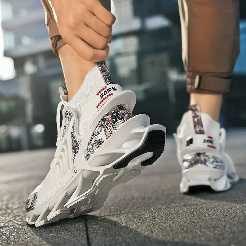 

Sapato Men's Sports Shoes Casual Fashion Tennis Men's Autumn Sneakers Scape Sport Shoes Kid Men's Original Running Shoes Tennis