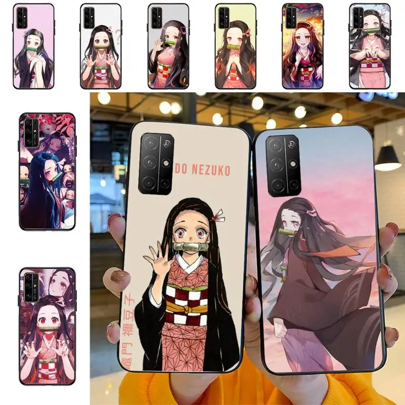 

BANDAI Demon Slayer Kamado Nezuko Phone Case For Huawei Honor 10Lite 10i 20 8x 10 Funda for Honor9lite 9xpro Coque