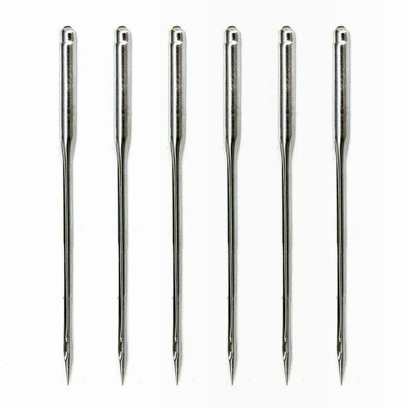 

50 Pieces/Set Silver Sewing Machine Needles Assorted Home Sewing Machine Needles 11/75 12/80 14/90 16/100 18/110