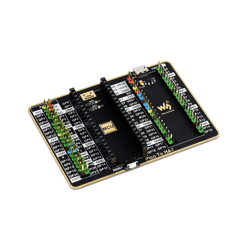 Совместимый с шляпой расширитель GPIO для Raspberry Pi Pico 1x Стандартный 40PIN 2 × 20PIN