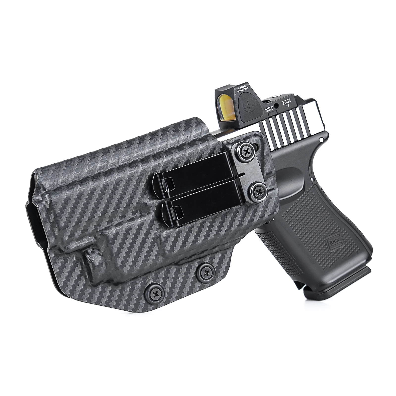 Кобура IWB Kydex для Glock 19 23 25 32 44 45 с тактическим фонариком Streamlight TLR-8 8A 8G внутренним