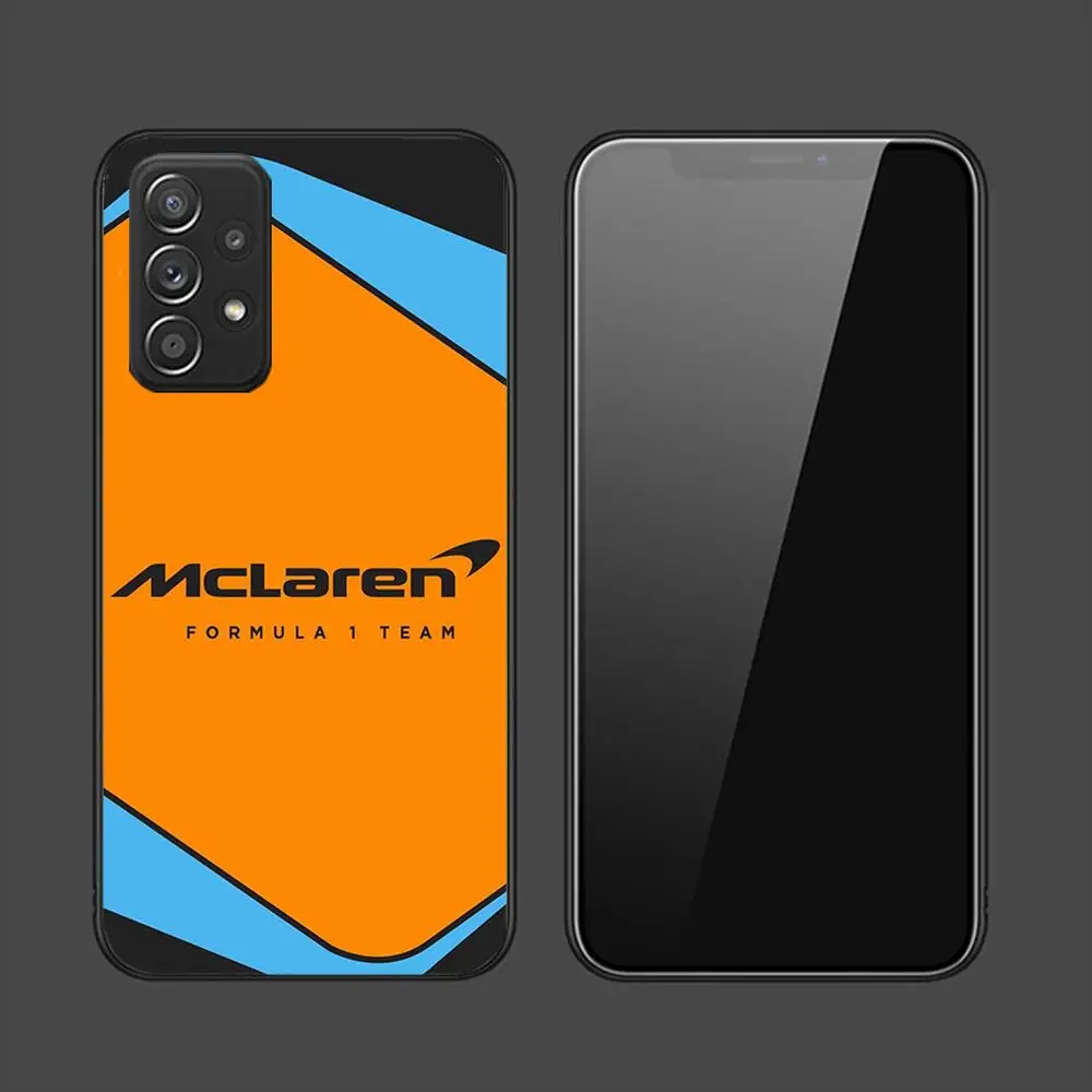 Sports Car McLaren Phone Case For Samsung Galaxy A13 A52 A53 A73 A32 A51 A22 A12 A20e A50 A21 A72 A70 S 4G 5G Black Phone Cover