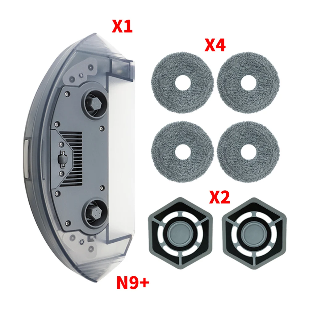 

Mop Cloths Brackets Kit For ECOVACS N9 N9+ Robot Vacuum Cleaner Spare Parts Replacement Water Tank Mop Cloths Brackets