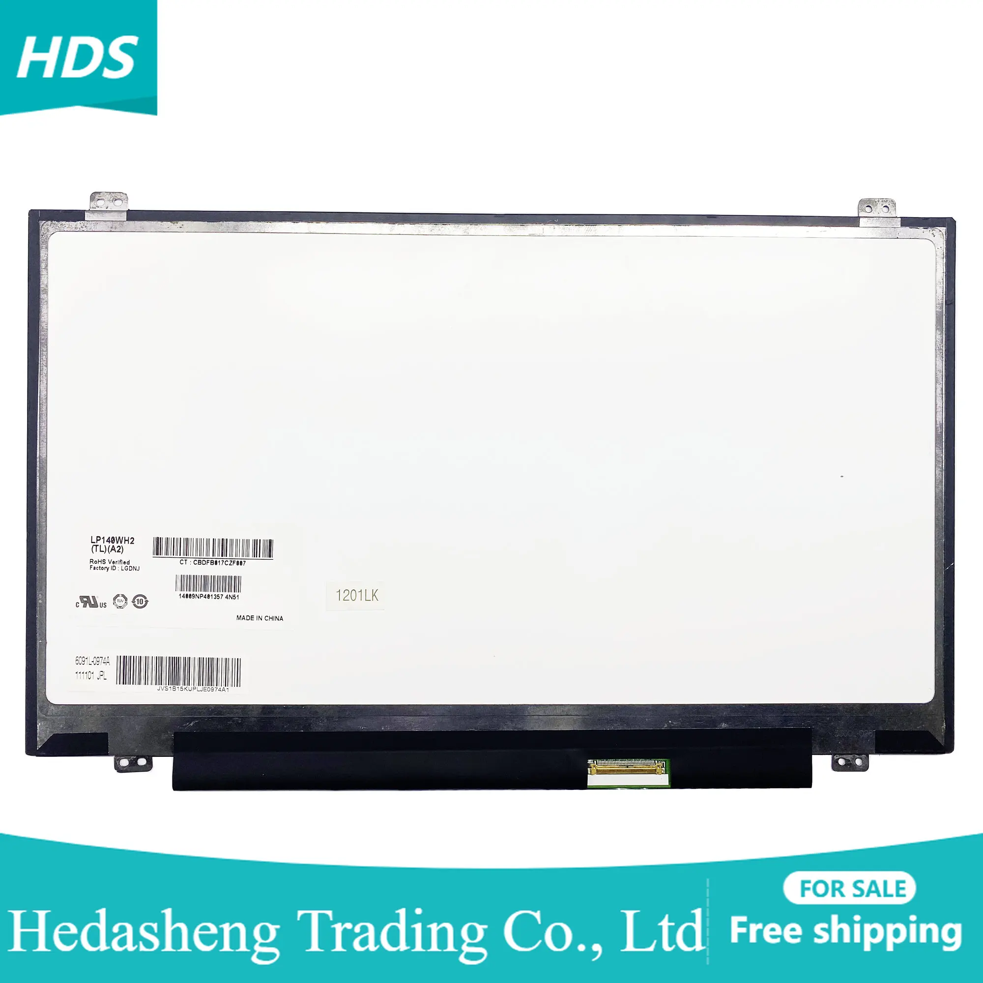 

LP140WH2 TLA2 LP140WH2-TLA2 14.0inch LCD screen panel display LED 1366(RGB)×768,40 pins