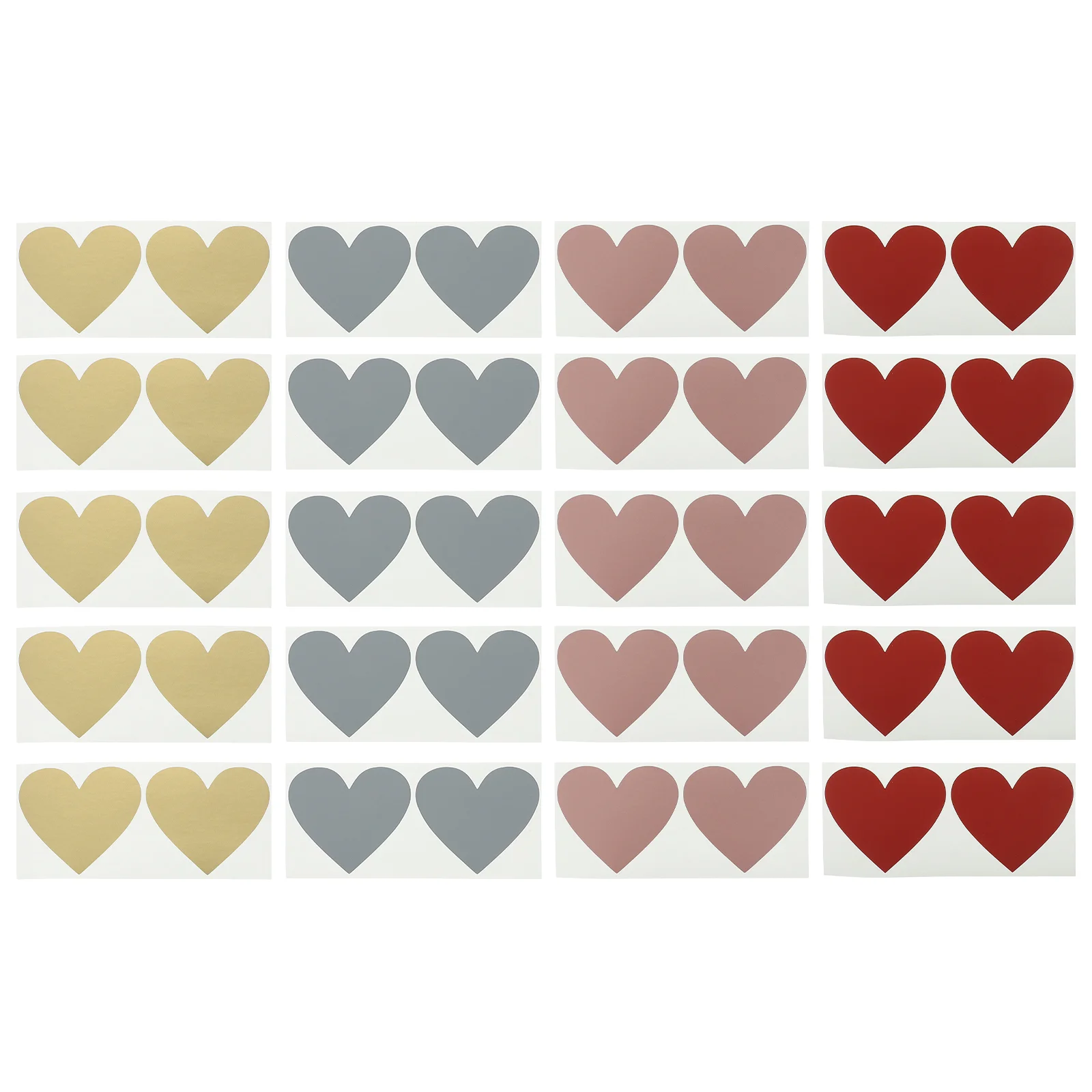 

Sticker Scratch Stickers Gift Heart Diy Labels Label Peel Tickets Stickoff Adhesive Stationery Tags Sealing Wrapping Paper Name
