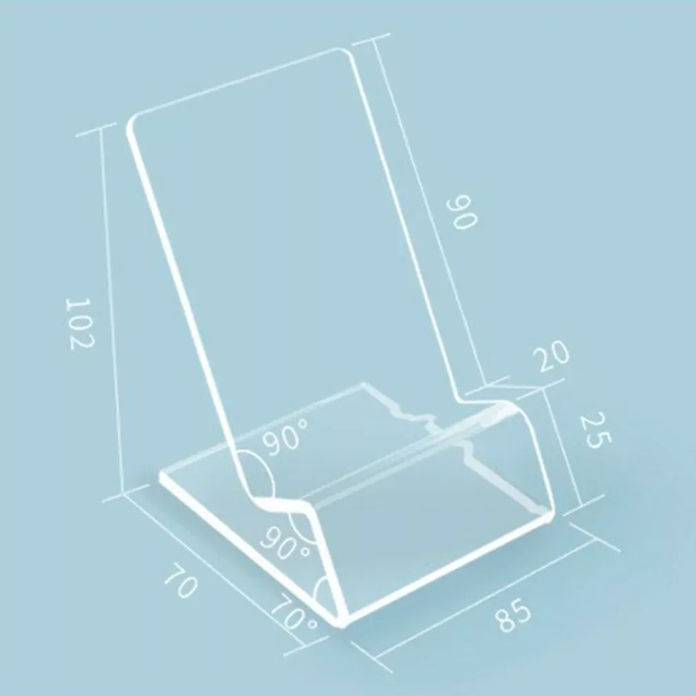 

Mobile Phone Display Stand Business Card Rack Office Stationery Supplies No Occupying Space Phone Display Stand