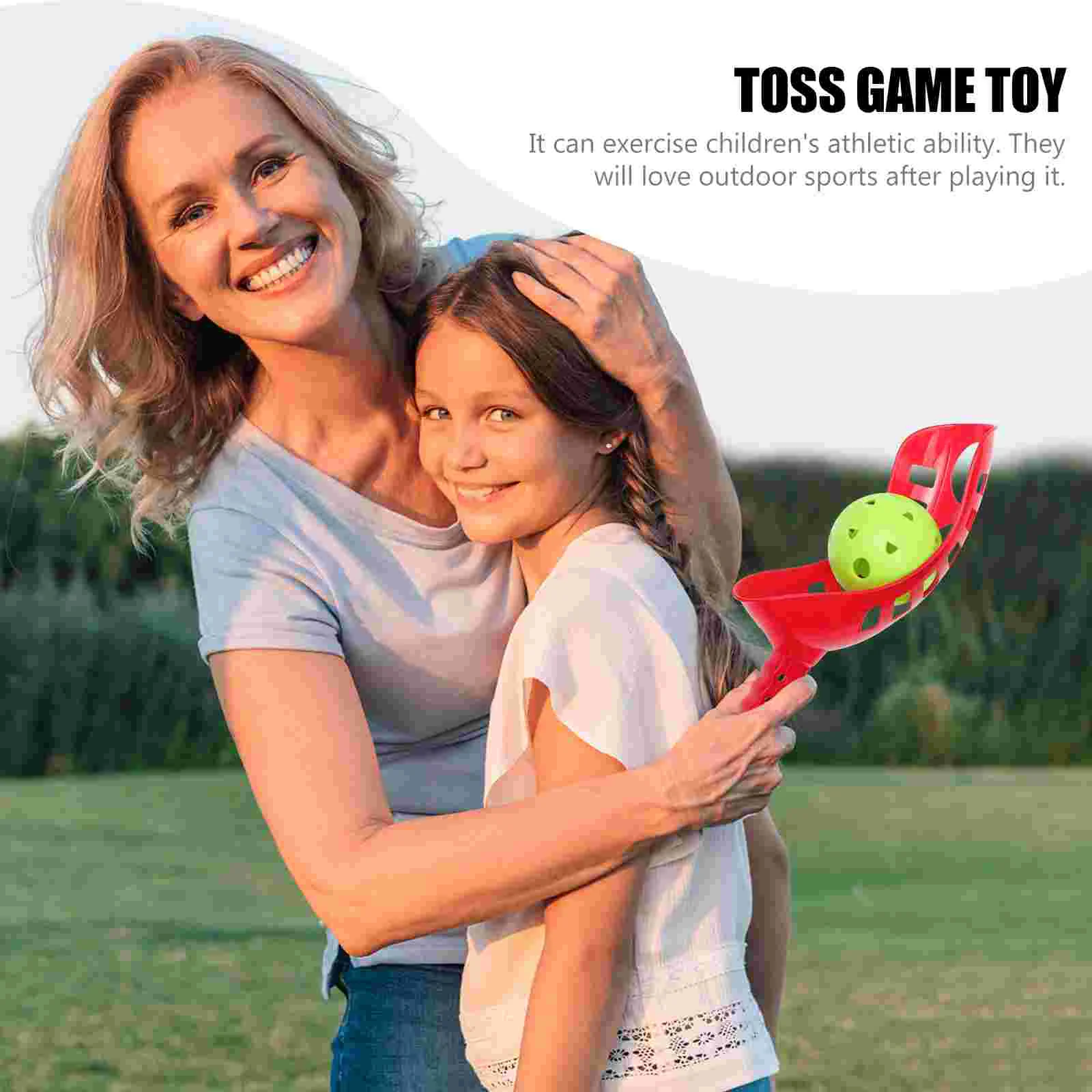 

Catch Game Toy Games Kidstoysset Scoopoutdoor Forthrowdocking Launcher Beach Paddle Catching Tossing Click Shooter Interactive