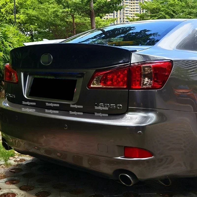 Настоящее углеродное волокно/FRP черный задний спойлер для багажника комплект