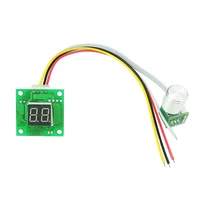 2a pwm dc motor speed controller module 6 28v adjustable speed regulator control governor switch with digital display