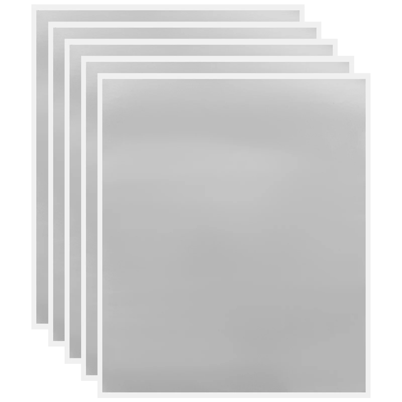 5 листов этикетки сделай сам наклейки для скретч-карт карты бытовые серебряные