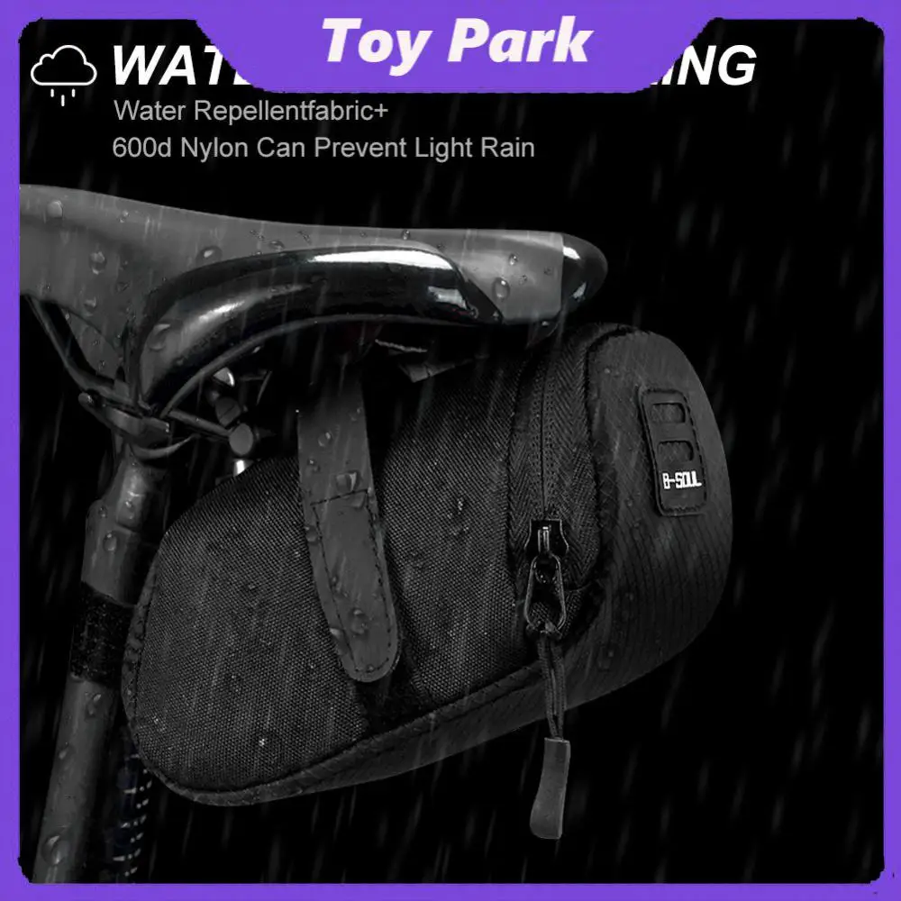 

Unique Mountain Bike Tail Bag Wear Resistant With Rear Lights Mtb Moutain Road Bike Bag B-soul High Quality Riding Backpack