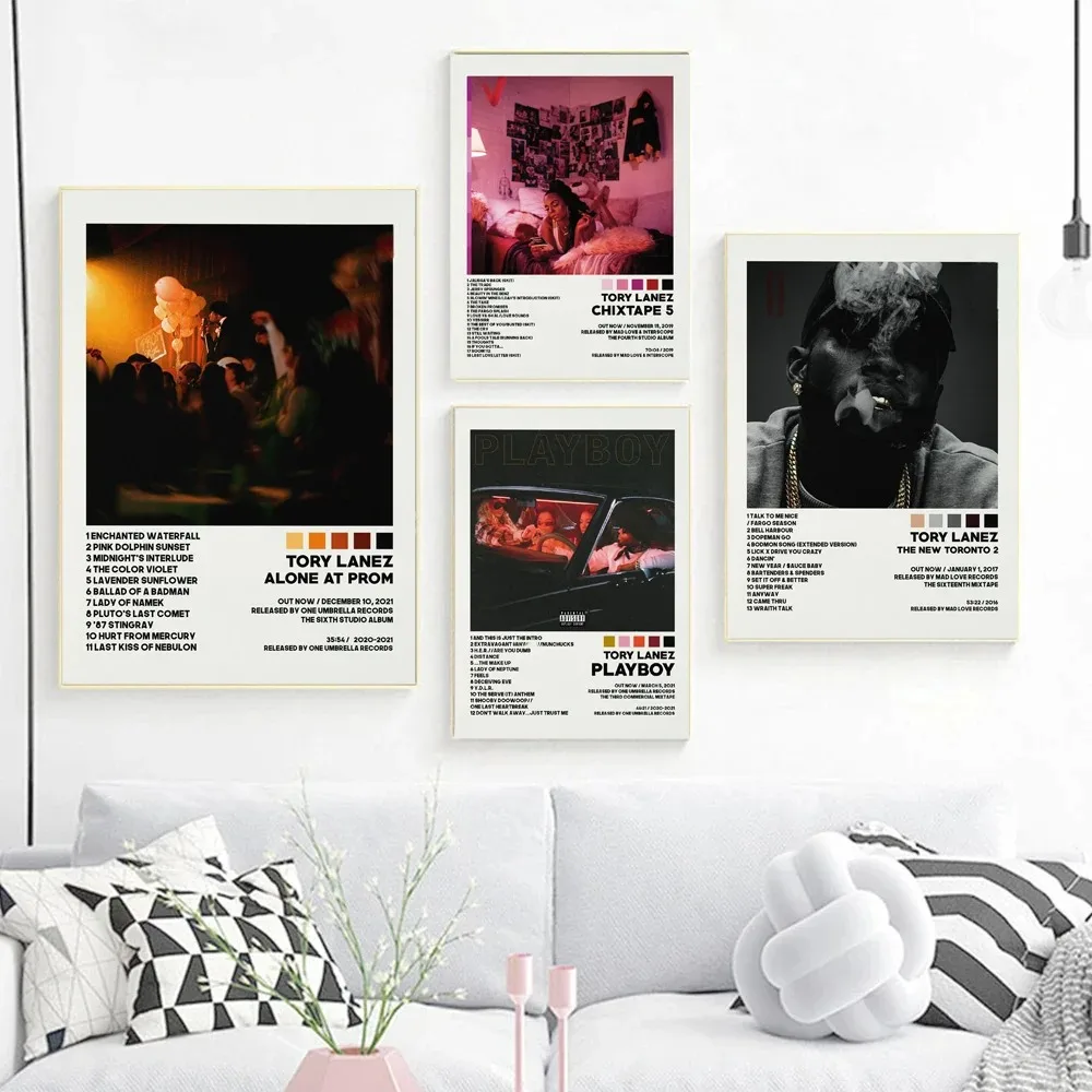 Постеры Tory Lanez на выпускной в стиле хип-хоп Настенная картина с принтом для