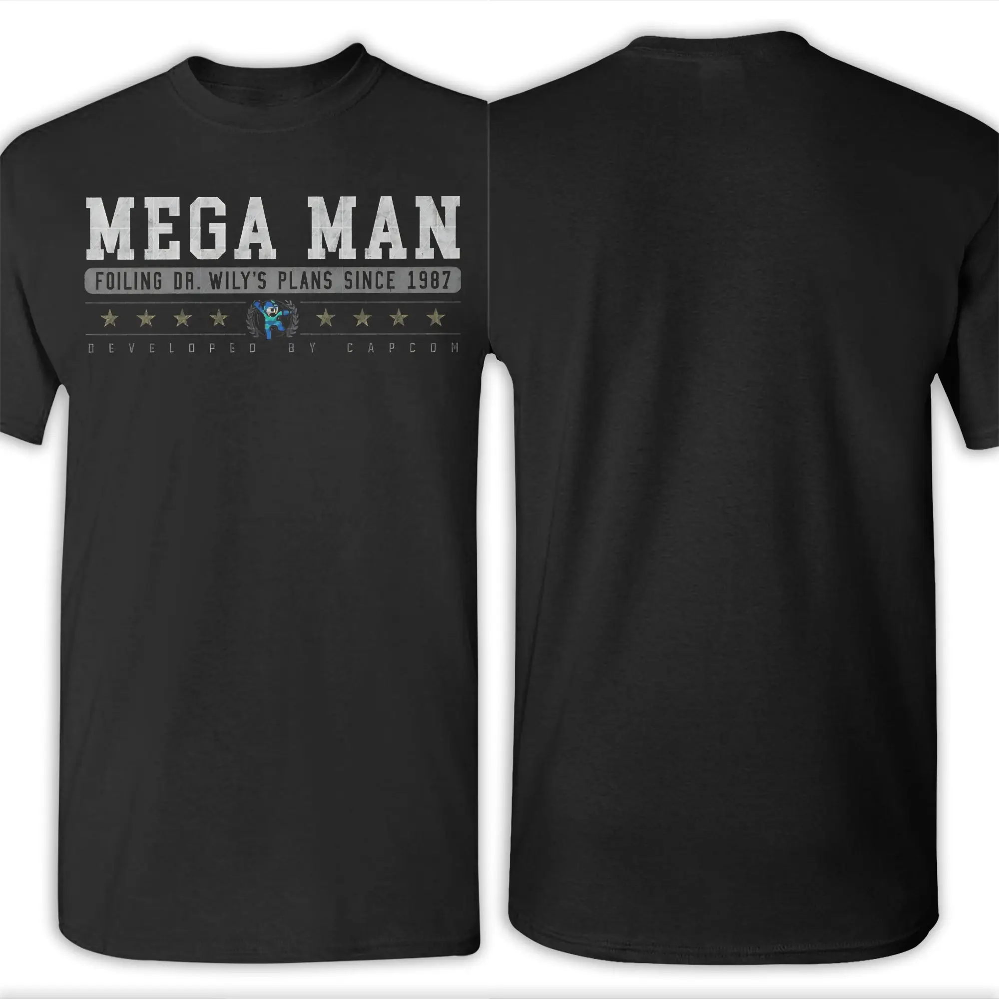 Футболка X Novelty из 100% хлопка Megaman Tees для мужчин (art.: 3920d9cf7627f) - 3920d9cf7627f