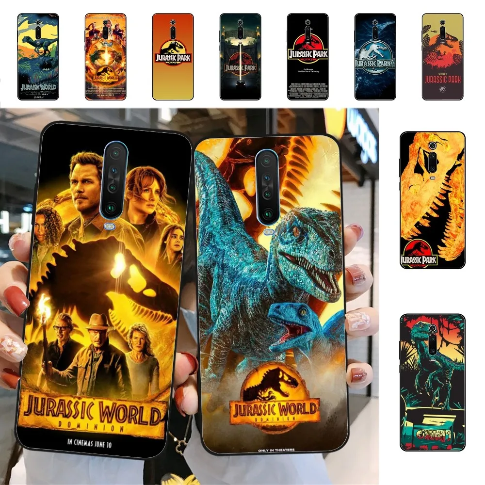 World Jurassic Park Phone Case For Redmi 5 6 7 8 9 10 Plus Pro 6 7 8 9 A GO K20 K30 K40 Pro Plus F3 Fundas
