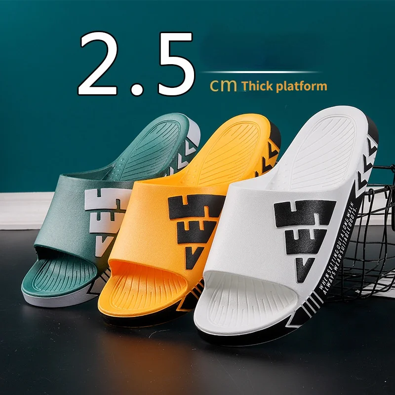 

Flip Flops Mens New Summer Alphabet Design Luxury Sandals Men Women Outside Non-slip Casual Beach Shoes Couples Home Slippers